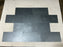 Lime Black Gauged Slate Tile - 12" x 24"