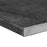 Lime Black Limestone Modern Edge Wall Cap - Natural Cleft Face, Gauged Back
