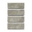 Full Tile Sample - Limestone Basilica Bush Hammered Limestone Tile - 4" x 12" x 3/4" Matte