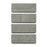 Full Tile Sample - Limestone Basilica Honed Limestone Tile - 4" x 12" x 3/4" Matte