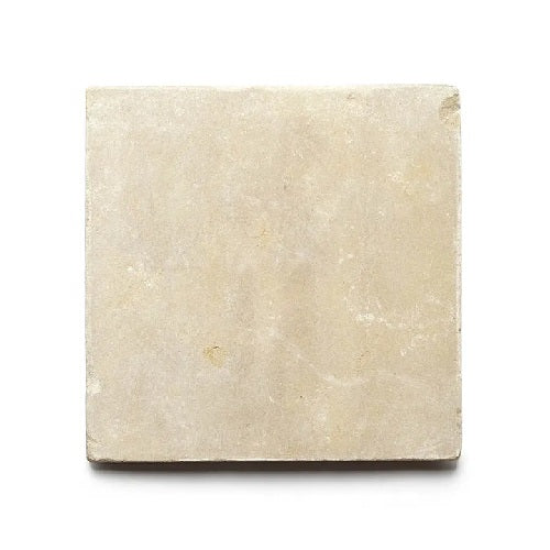 Full Tile Sample - Limestone Buff Honed Limestone Tile - 12" x 12" x 3/4" Matte