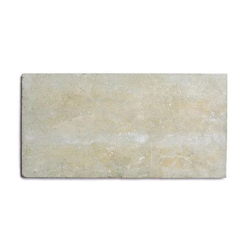 Full Tile Sample - Limestone Monument Honed Limestone Tile - 12" x 24" x 3/4" Matte