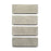 Full Tile Sample - Limestone MonumentHoned Limestone Tile - 4" x 12" x 3/4" Matte