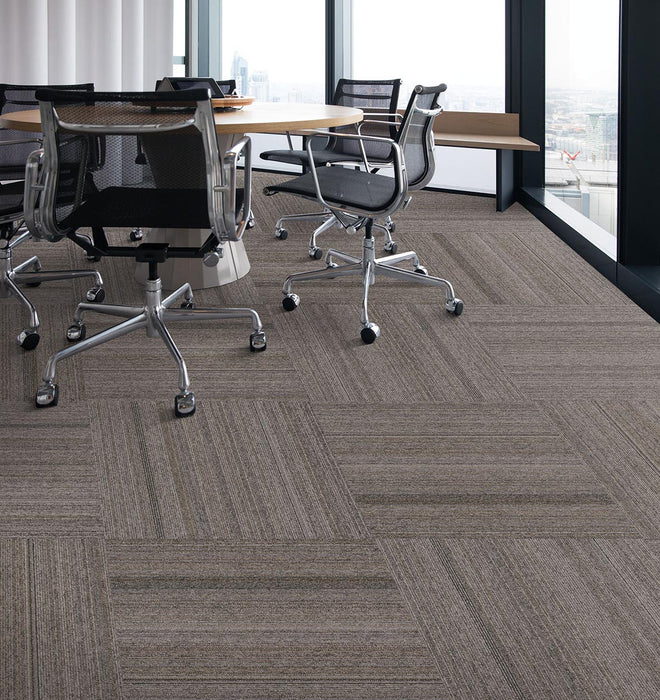 Linea Polyester In-Line 3301 Carpet Tile Pattern 2