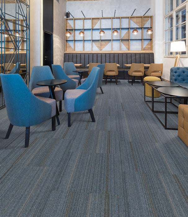 Linea Polyester Tangent 3312 Carpet Tile Pattern 2