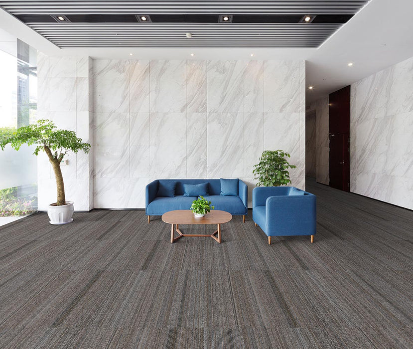 Linea Polyester Axis 3314 Carpet Tile Pattern 2