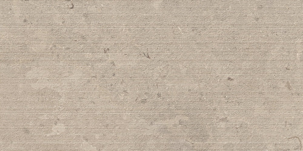 Full Tile Sample - Lith Antique Cream Porcelain Tile - 24" x 48" x 8 MM Chiseled