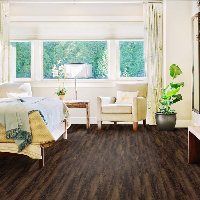 Heritage Loose Lay Plank Vinyl Coffee Vinyl Plank Textured 2