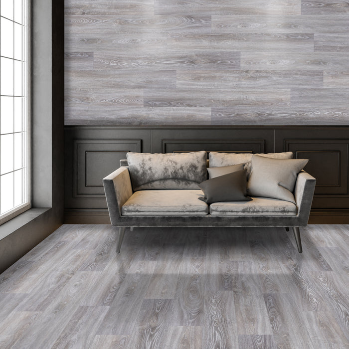 Heritage Loose Lay Plank Vinyl Gettysburg Gray Vinyl Plank Textured 2