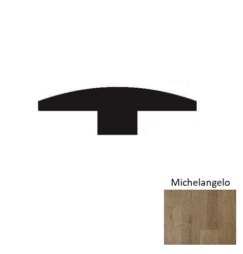 Louvre Wood Michelangelo T Molding Wire Brushed 1