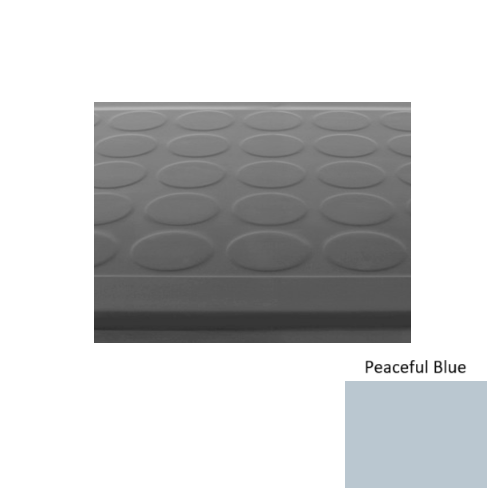 Rubber Peaceful Blue 655 Stair Tread Textured 1