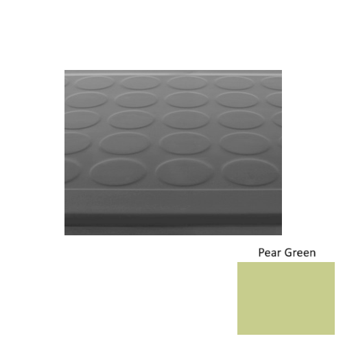 Rubber Pear Green 648 Stair Tread Textured 1