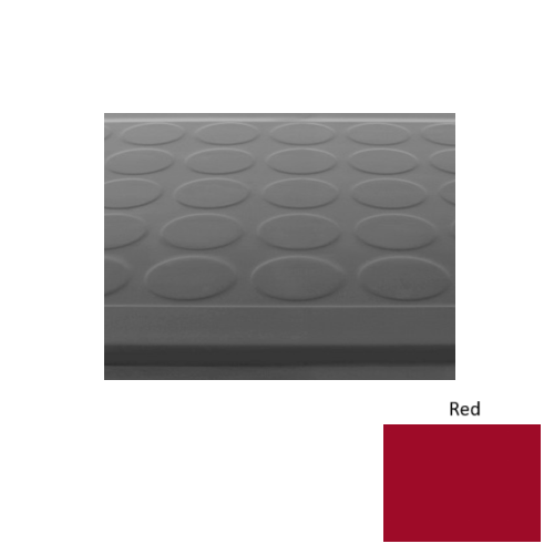 Rubber Red 186 Stair Tread Textured 1