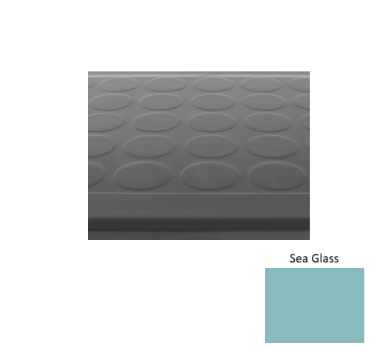 Rubber Sea Glass 689 Stair Tread Textured 1