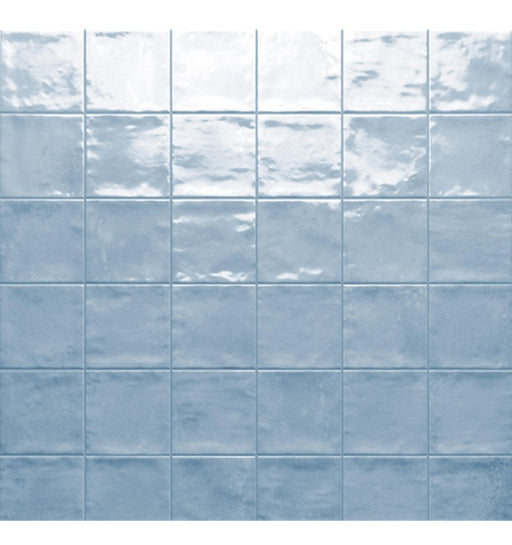 Marrakech Porcelain Light Blue RNDMARR Tile Glossy 1