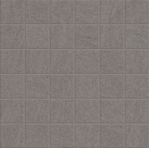 Basalt Light Grey Porcelain Mosaic - 2" x 2"
