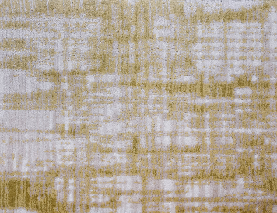 Lulubella Polypropylene & Polysilk Golden 13714 Carpet Pattern 1