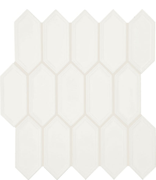 Luminique Ceramic Arctic White 0190 Mosaic Glossy 1