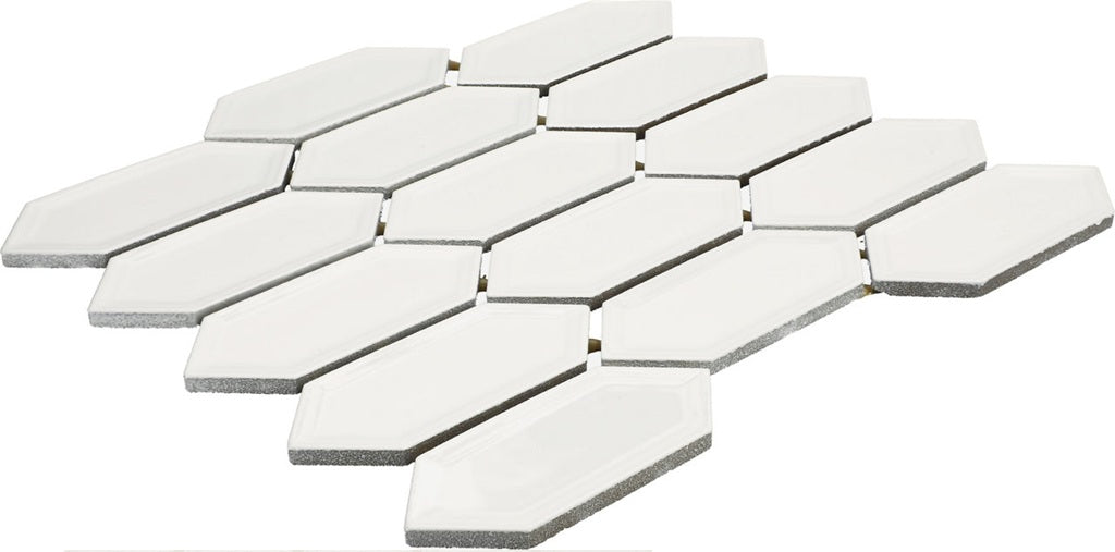 Luminique Ceramic Arctic White 0190 Mosaic Glossy 2