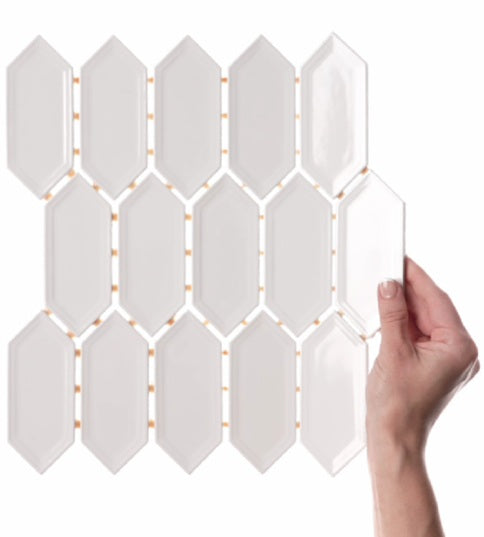 Luminique Ceramic Arctic White 0190 Mosaic Glossy 3