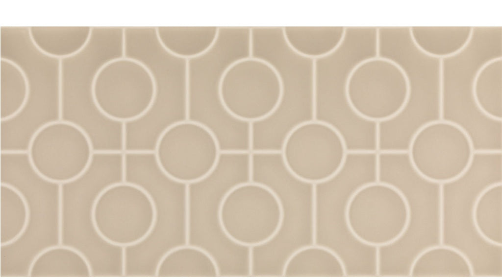 Luminique Ceramic Dune Circle 0184 Tile Glossy 1