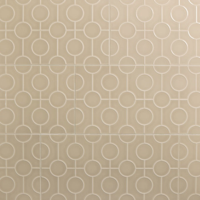 Luminique Ceramic Dune Circle 0184 Tile Glossy 4