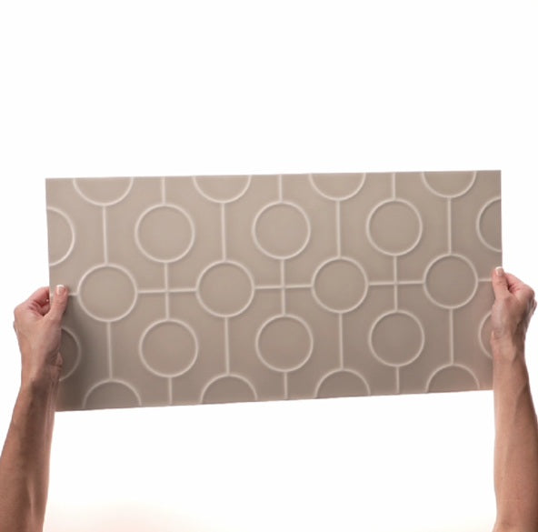 Luminique Ceramic Dune Circle 0184 Tile Glossy 6