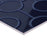 Luminique Ceramic Navy Circle K189 Tile Glossy 3