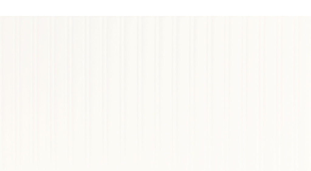 Luminique Ceramic Arctic White Fluted 0190 Tile Glossy 1