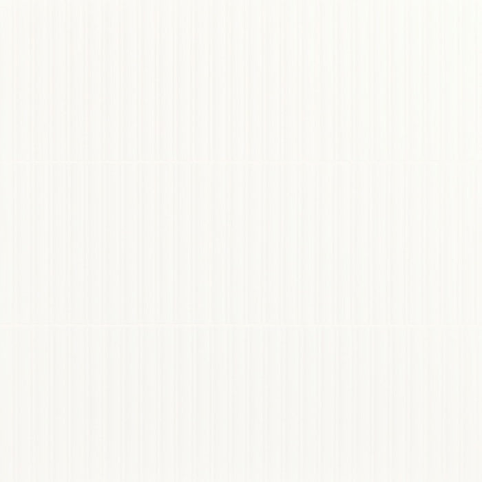Luminique Ceramic Arctic White Fluted 0190 Tile Glossy 4