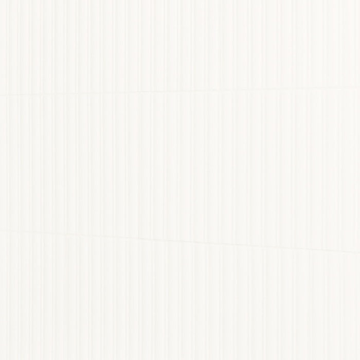 Luminique Ceramic Arctic White Fluted 0190 Tile Glossy 5