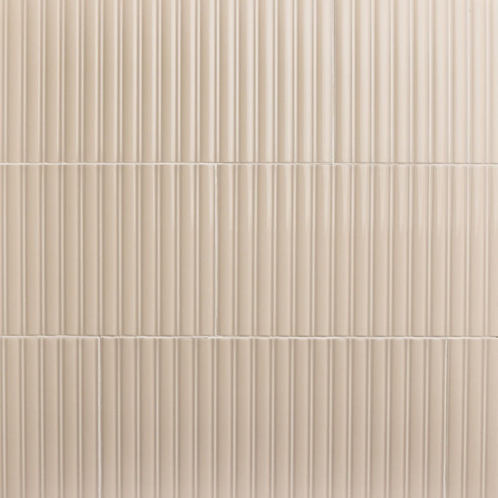Luminique Ceramic Dune Fluted 0184 Tile Glossy 5