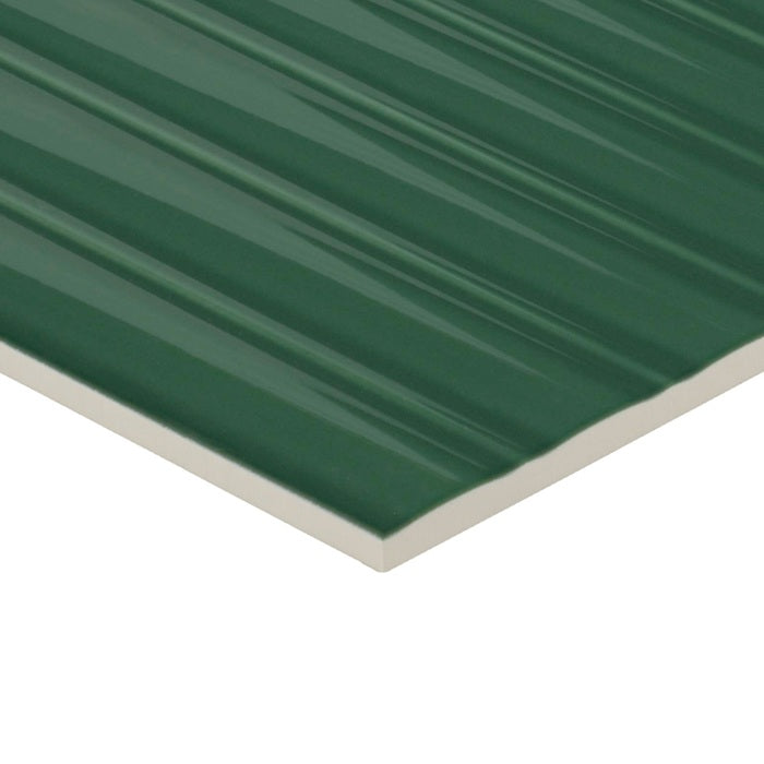 Luminique Ceramic Juniper Fluted 0185 Tile Glossy 2