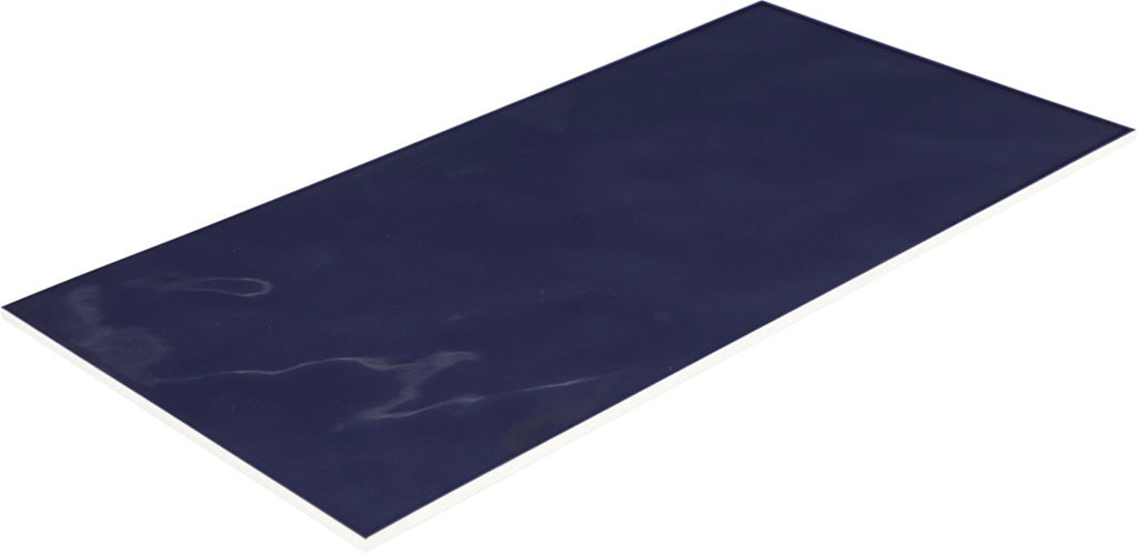 Luminique Ceramic Navy Hand Crafted K189 Tile Glossy 2