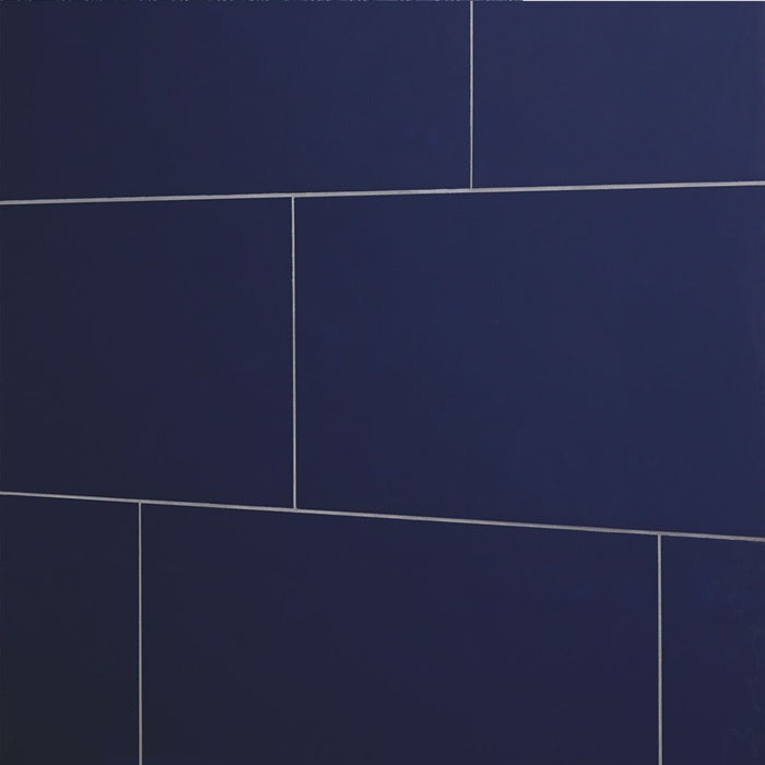 Luminique Ceramic Navy Weave K189 Tile Glossy 5