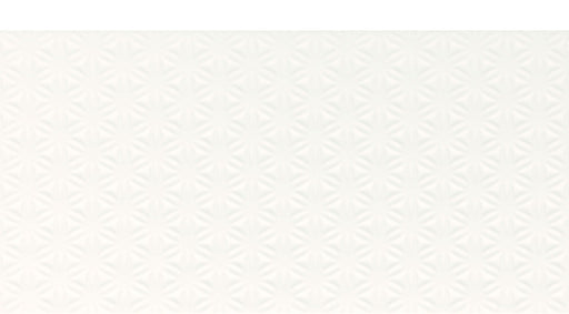 Luminique Ceramic Arctic White Weave 0190 Tile Glossy 1