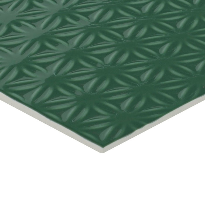 Luminique Ceramic Juniper Weave 0185 Tile Glossy 2