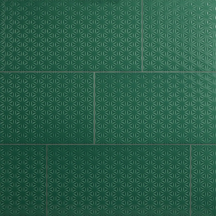 Luminique Ceramic Juniper Weave 0185 Tile Glossy 4