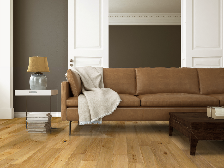 European White Oak Hardwood Lunette Engineered Hardwood Ultra Matte Polyurethane 2