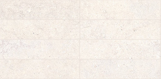Full Tile Sample - Lutezia Ivory Brick Porcelain Tile - 2" x 8" x 0.374" Matte
