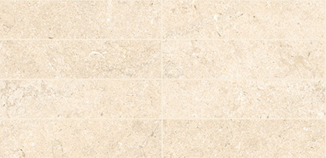 Full Tile Sample - Lutezia Taupe Brick Porcelain Tile - 2" x 8" x 0.374" Matte