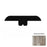 1000 Series Vinyl Charcoal Oak II T Molding Embossed 1