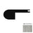 1300 Series Vinyl Iron Oak II Flush Stair Nose Embossed 1