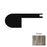 1100 Series Vinyl Boulder Flush Stair Nose Embossed 1
