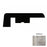1300 Series Vinyl Bullhead End Cap Embossed 1