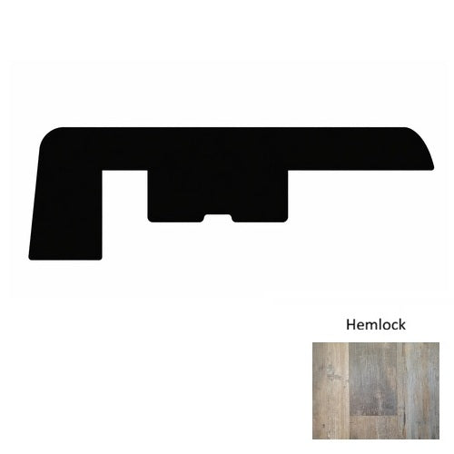 1300 Series Vinyl Hemlock End Cap Embossed 1