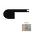 1300 Series Vinyl Hemlock Flush Stair Nose Embossed 1