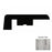 1400 Series Vinyl Alaskan Oak New End Cap Embossed 1