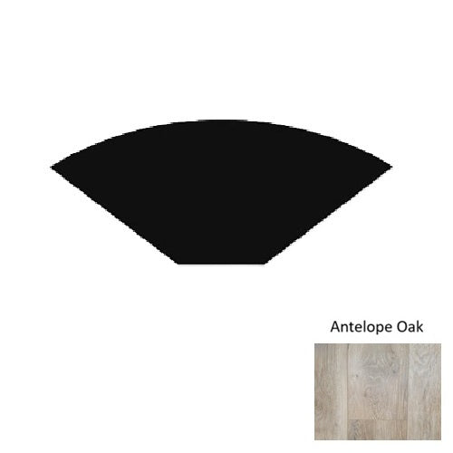1400 Series Vinyl Antelope Oak Quarter Round Embossed 1