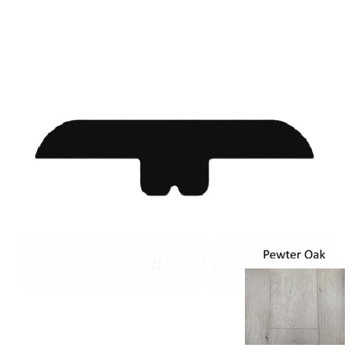 1400 Series Vinyl Pewter Oak New T Molding Embossed 1